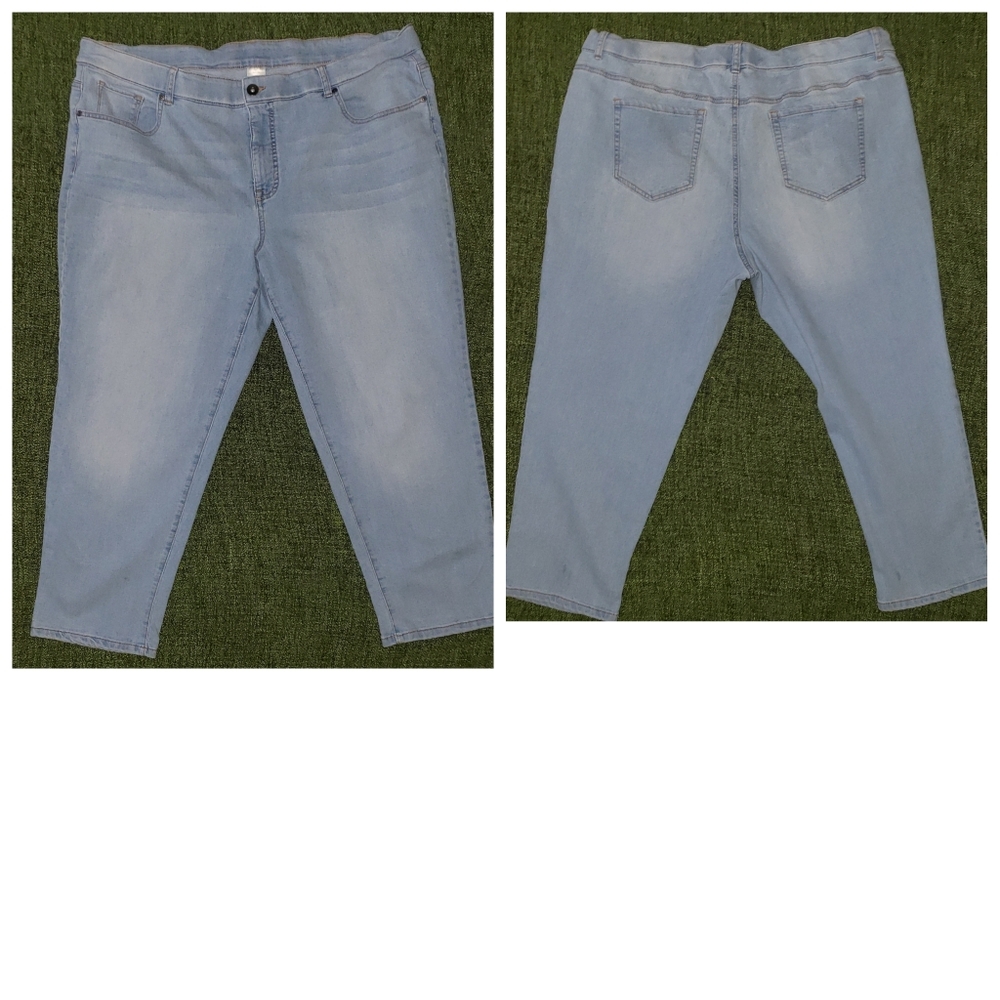 TERRA & SKY light Jeans size 22W